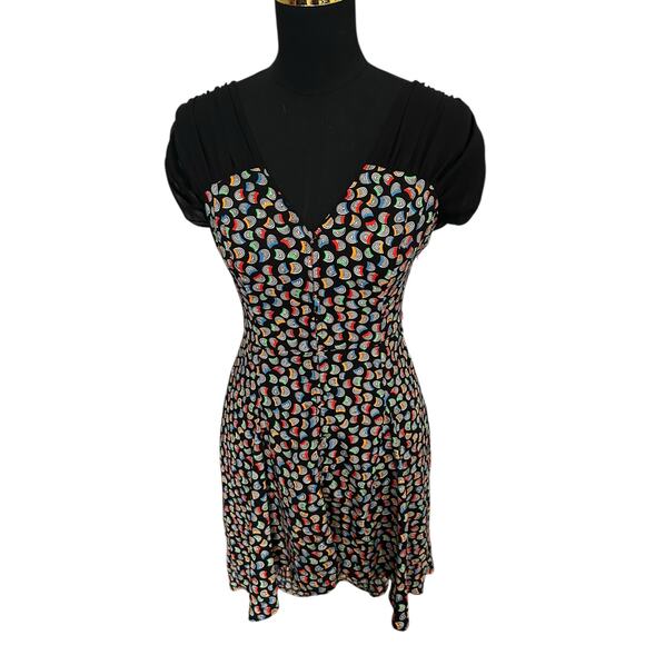 Urban Outfitters Cooperative Retro Style High Low Dress Size 2 - Picture 1 of 6